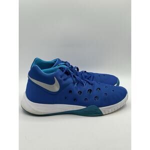 Nike Zoom Hyperquickness 3 Men's Blue & White 749883-404 Sneakers Shoes 12.5